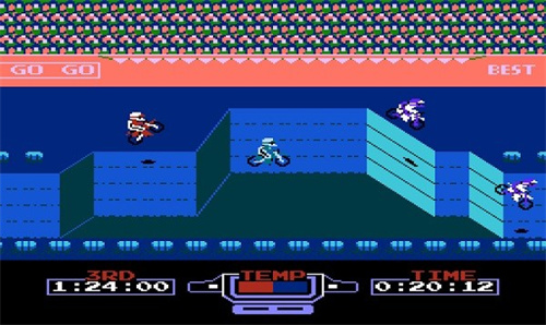 小霸王越野摩托车