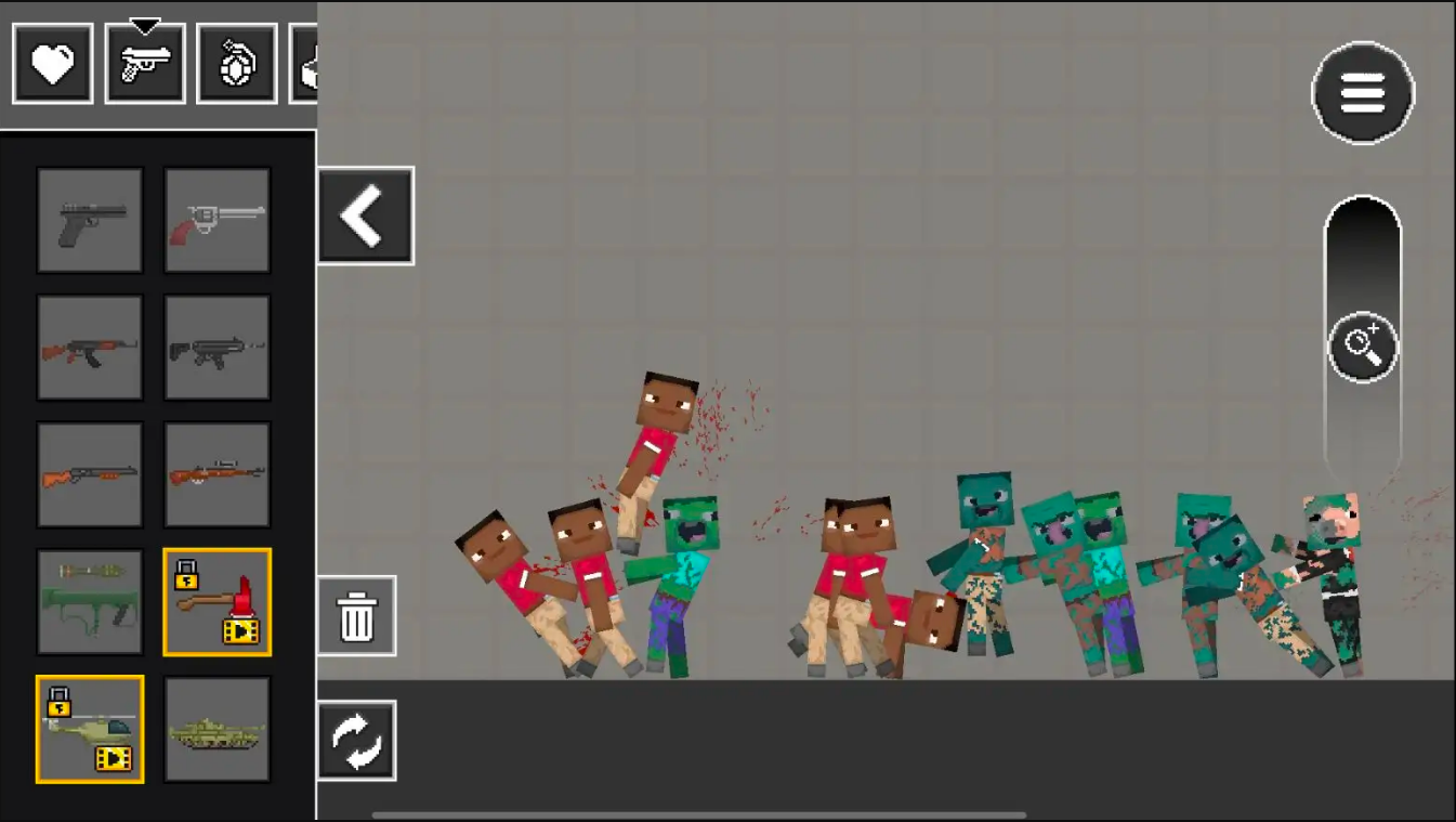 火柴人僵尸游乐场