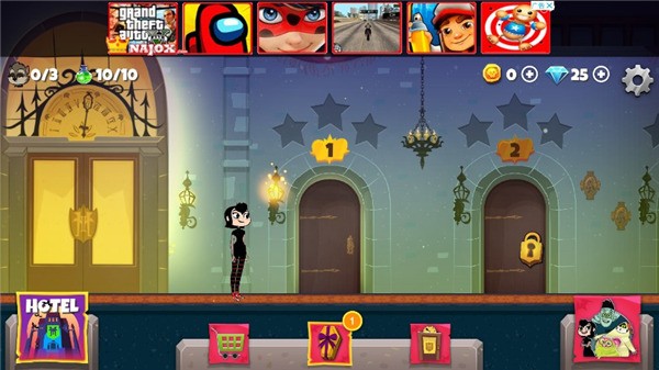 精灵旅社探险游戏截图2