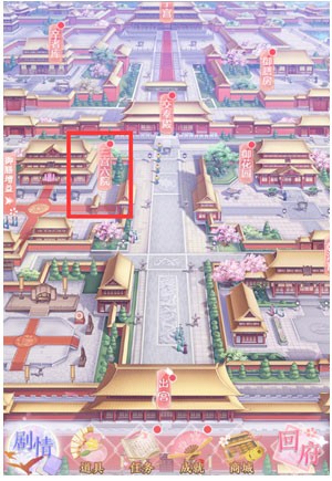 花之舞宫院玩法