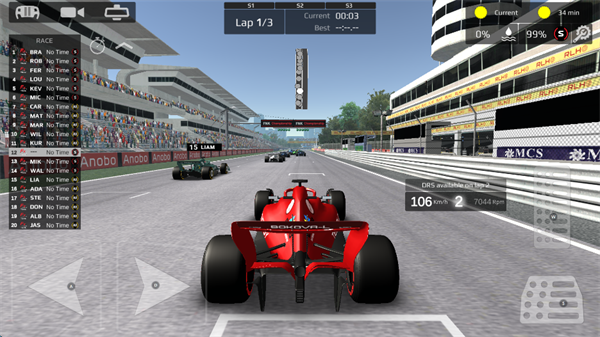 真实方程式赛车模拟