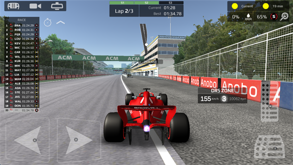 真实方程式赛车模拟