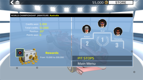 真实方程式赛车模拟