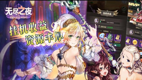 无尽之夜萌娘的内战免费版游戏亮点