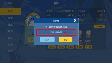 怎么兑换vip截图3
