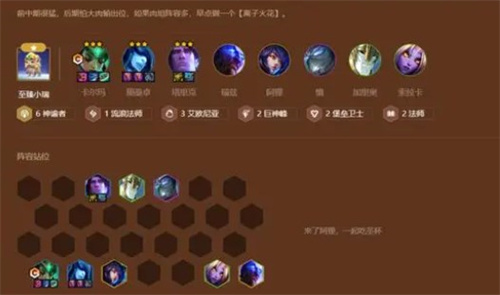 金铲铲之战S9美测服最强阵容推荐截图6