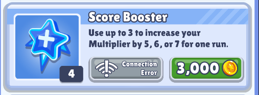 金币倍数（Score Booster）