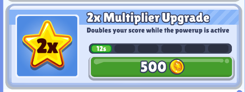 双倍得分（2X Multiplier Upgrade）