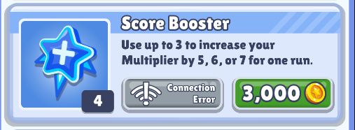 金币倍数（Score Booster）